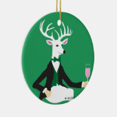 鹿応援セラミックスオーナメント セラミックオーナメント (右)