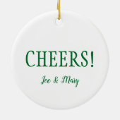 鹿応援セラミックスオーナメント セラミックオーナメント (裏面)