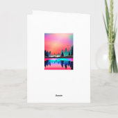 鹿林オーロラ カード (裏面)