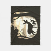 鹿林クリアリングフリースブランケット フリースブランケット (正面)