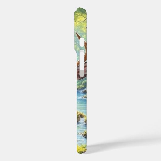 鹿林絵を描林 Case-Mate iPhoneケース (裏面 / 左)