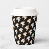 鹿格言カスタマイズカラーと文字 紙コップ (裏面)