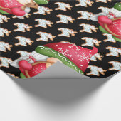 鹿格言カスタマイズ色 ラッピングペーパー (角)