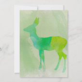 鹿水色 – 結婚式招待状 招待状 (裏面)