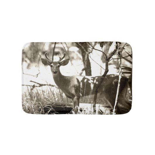 鹿浴用マット バスマット (正面)