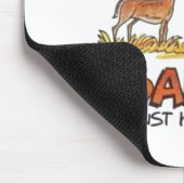 鹿狩りジョーク マウスパッド (コーナー)