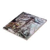 鹿狩りタイル タイル (側面)