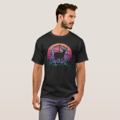 鹿狩りディアハンターレトロ Tシャツ (正面フル)