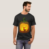 鹿狩りパンプキンハロウィンシャツ Tシャツ (正面フル)