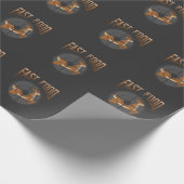 鹿狩りファストフードフォレストハンター ラッピングペーパー (角)