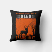 鹿狩りファミリーツリー クッション (裏面)