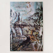 鹿狩りラージパズル ジグソーパズル (縦)
