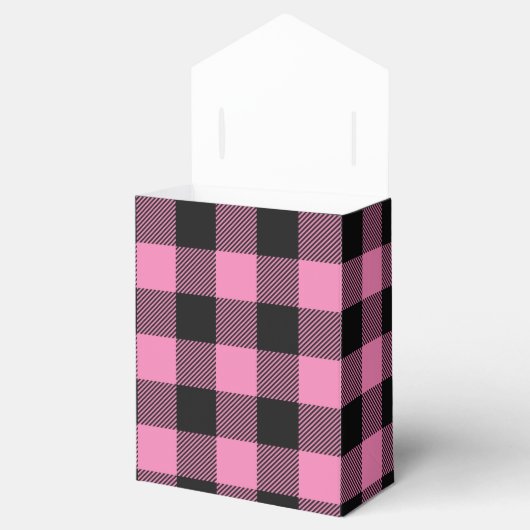 鹿狩りロッジベビーシャワー〔雄ジカの〕枝角ガールピンク フェイバーボックス (オープン)