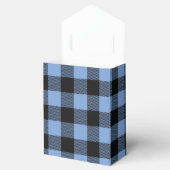 鹿狩りロッジベビーシャワー〔雄ジカの〕枝角ボーイブルー フェイバーボックス (オープン)