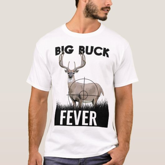 鹿狩り十字線 Tシャツ (正面)