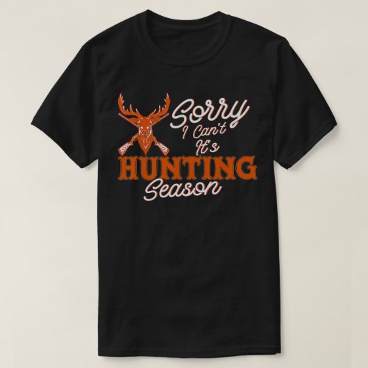 鹿狩り狩りシェッドアントラー射撃、 発砲ハンターT Tシャツ (デザイン正面)