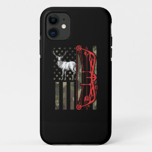 鹿狩り用弓狩り iPhone 11 ケース