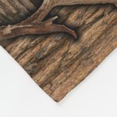 鹿狩り用毛布,パパ用贈り物,狩おもしろいり人 フリースブランケット (角)