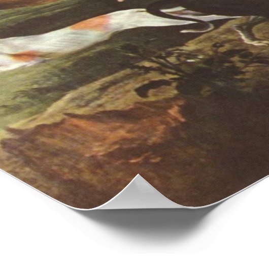 鹿狩り ポスター (角)