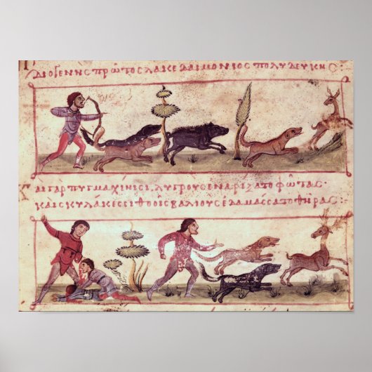 鹿狩り ポスター (正面)