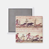 鹿狩り マグネット (正面/裏面)