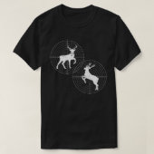 鹿狩り Tシャツ (デザイン正面)