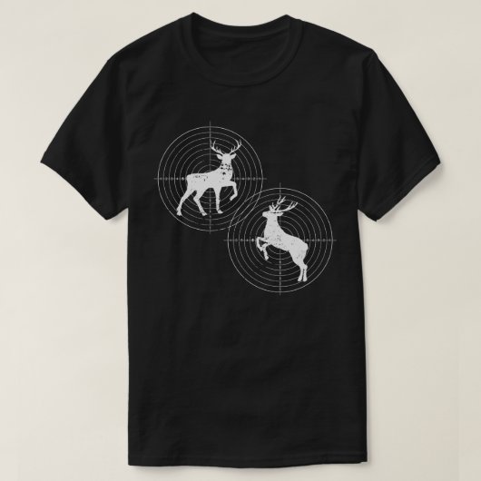 鹿狩り Tシャツ (デザイン正面)