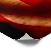 鹿狩りUSA国旗の毛布 ポスター (角)