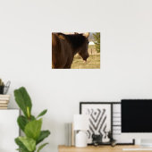 鹿皮が舌を出す ポスター (ホームオフィス)