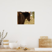 鹿皮が舌を出す ポスター (キッチン)