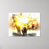 鹿素晴らし01-02 キャンバスプリント (正面)