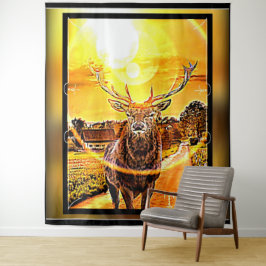 鹿素晴らし02-02 タペストリー