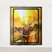 鹿素晴らし02-02 タペストリー (正面)