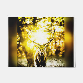 鹿素晴らし ドアマット