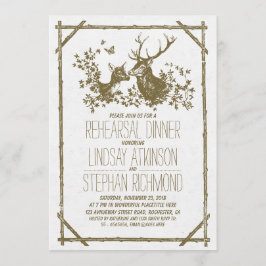 鹿素朴との国リハーサル招待状 招待状