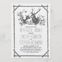 鹿素朴との国リハーサル招待状 招待状