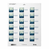 鹿素朴インツリーズカントリーブルー住所 シール (フルシート)