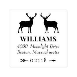 鹿素朴ドルと矢印の名前とアドレス セルフインキングスタンプ