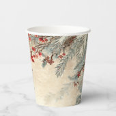 鹿素朴松ベリークリスマスパーティー 紙コップ (裏面)