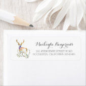 鹿素朴結婚な ラベル (インサイチュ)