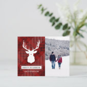 鹿素朴赤 シーズンポストカード (スタンド正面)