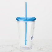 鹿素朴頭 アクリルタンブラー (右)