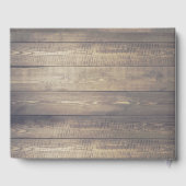 鹿素朴〔雄ジカの〕枝角カントリーファームハウスウッドズ結婚ズ ゲストブック (裏面)