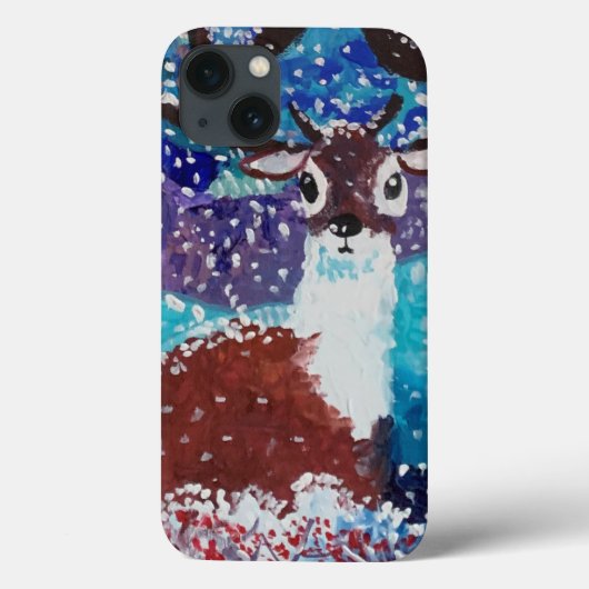鹿絵画病 Case-Mate iPhoneケース (裏面)