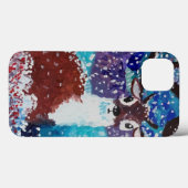 鹿絵画病 Case-Mate iPhoneケース (裏面 (横))