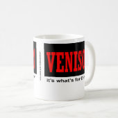 鹿肉それはであるものが夕食のマグのためです コーヒーマグカップ (正面右)