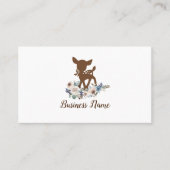 鹿花ビジネスカード 名刺 (正面)