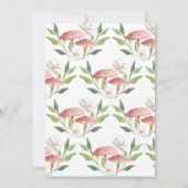 鹿誕生日招待状 招待状 (裏面)