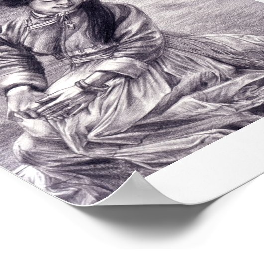 鹿谷湖の娘 ポスター (角)