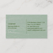 鹿頭屋外サービス名刺 名刺 (裏面)